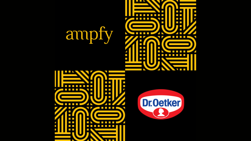 Ampfy conquista conta da Dr. Oetker no Brasil