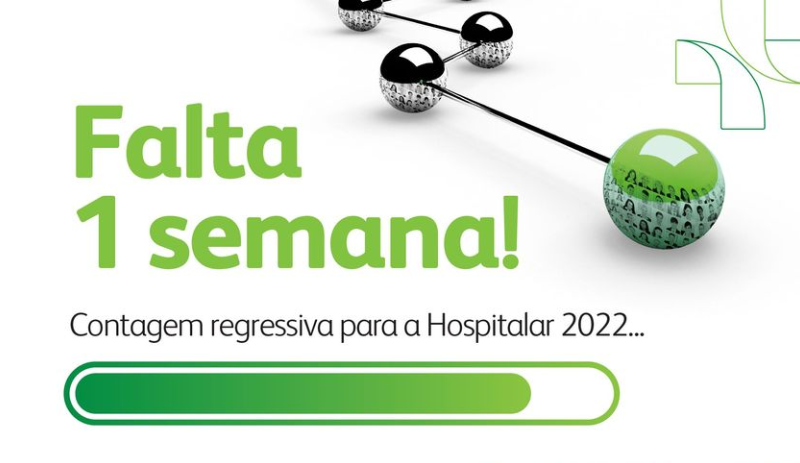 Hospitalar pronta para reunir profissionais do setor de saúde no São Paulo Expo