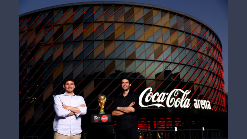 Coca-Cola inicia tour da Taça da Copa do Mundo