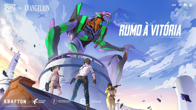 Anime Evangelion chega ao PUBG MOBILE