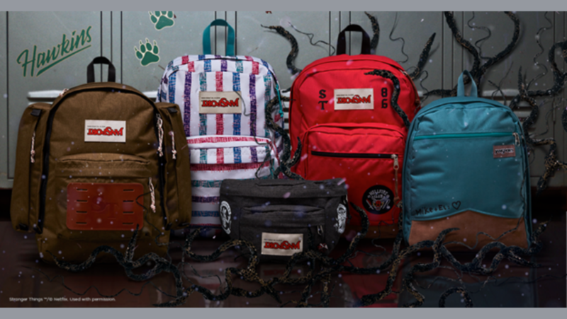 JanSport e Stranger Things lançam collab