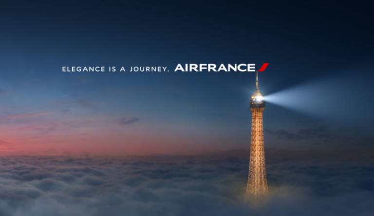 Air France apresenta elegância de voar