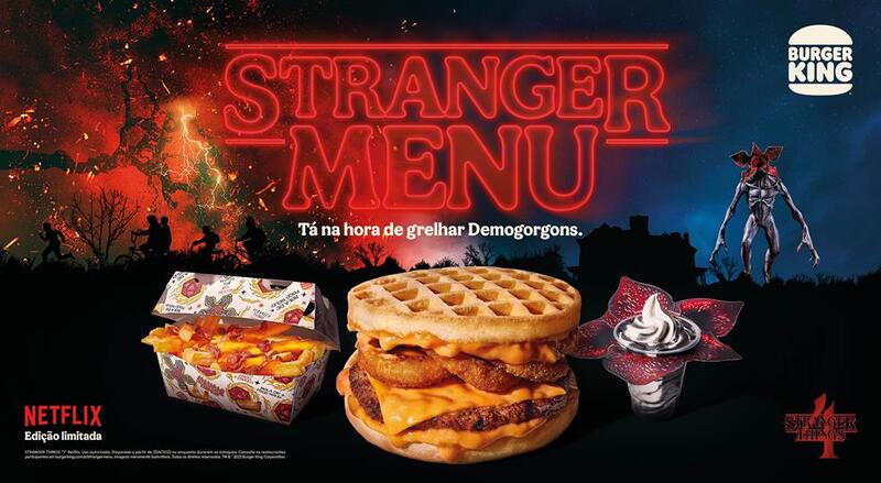 BK lança Stranger Menu