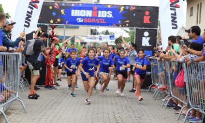 Positive Brands ativa bebidas vegetais em corrida kids do IronMan