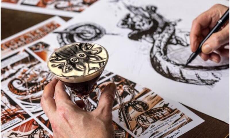 Rum Kraken lança galeria pop-up para consumidores beberem arte