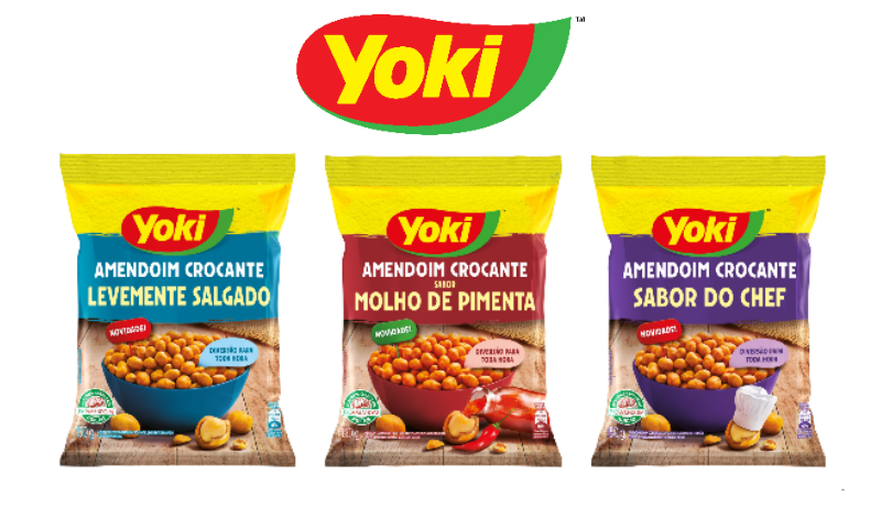 Yoki lança amendoins crocantes