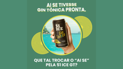 51 Ice Gin Tônica ganha campanha digital