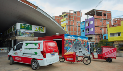 Americanas leva mercado on-line a Paraisópolis