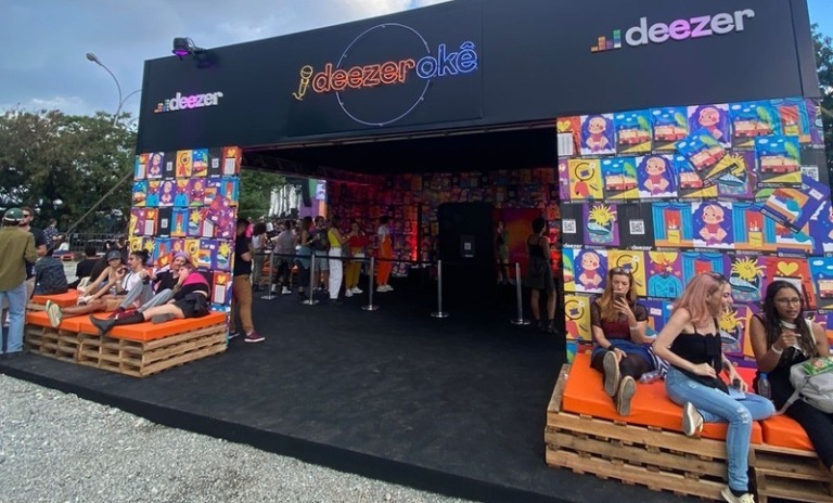 Deezer promove Palco Street e ativações no João Rock 2022