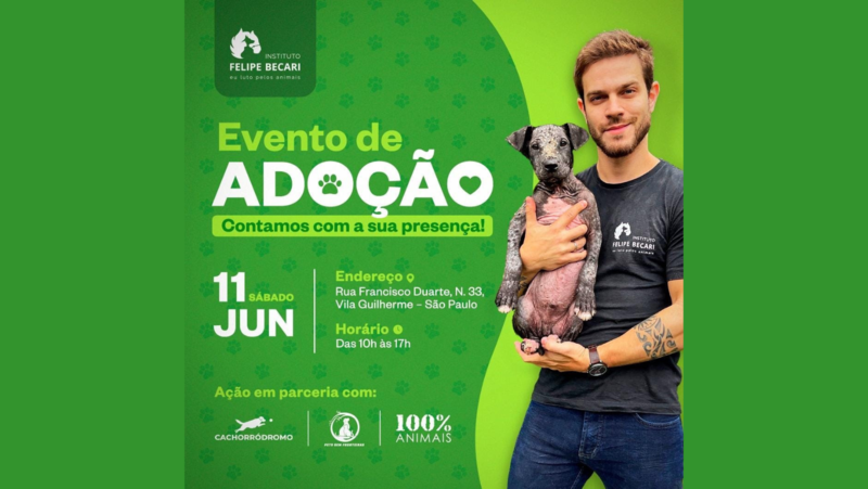 Cachorródromo realiza evento de adoção pet