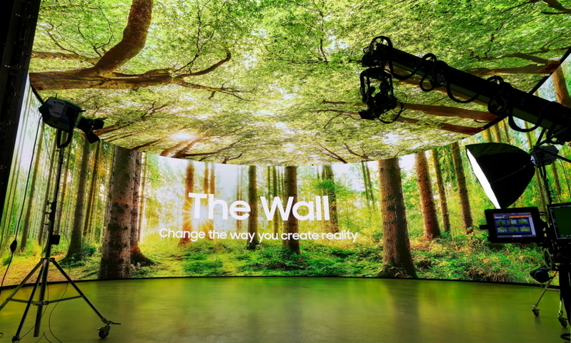 Samsung inaugura estúdio de produção virtual com painel The Wall