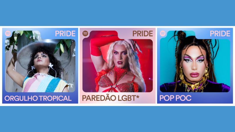 Spotify faz campanha com artistas e criadores LGBTQIAP+