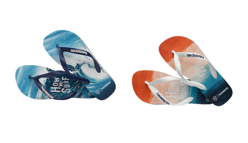 Havaianas e World Surf League lançam collab