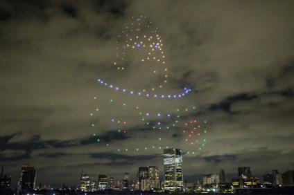 Disney fez Show de Drones para estreia de Lightyear