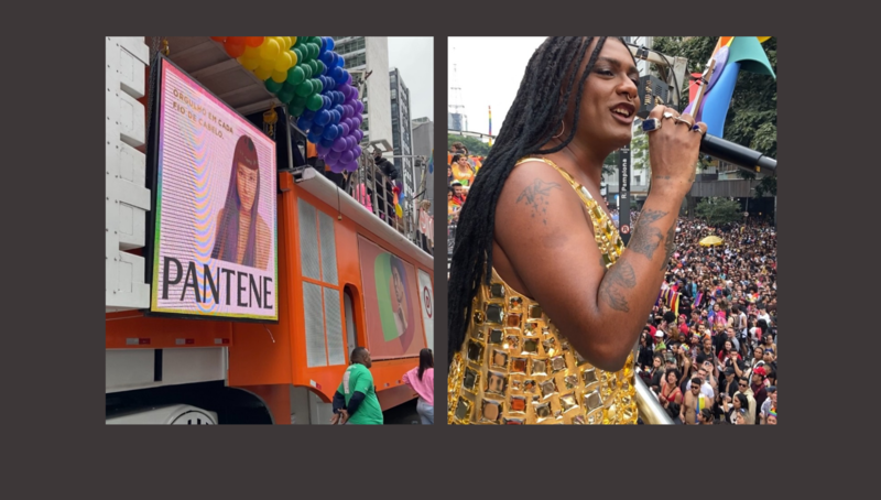 Pantene levou trio elétrico à parada LGBTI+