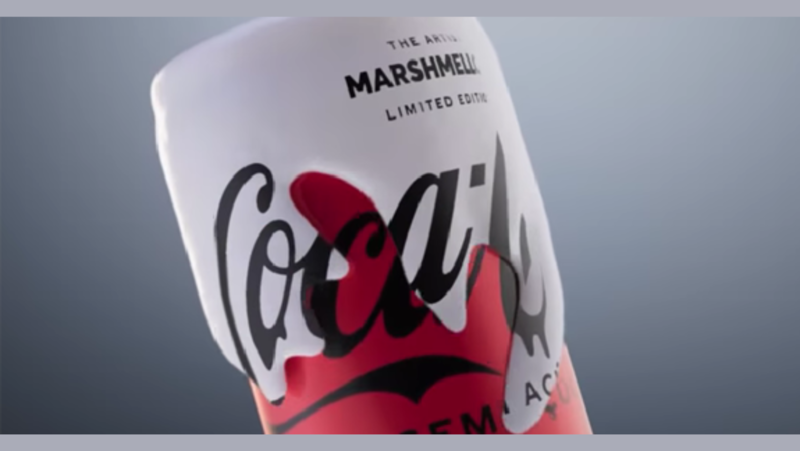 Coca-Cola Creation e Marshmello fazem collab em novo sabor