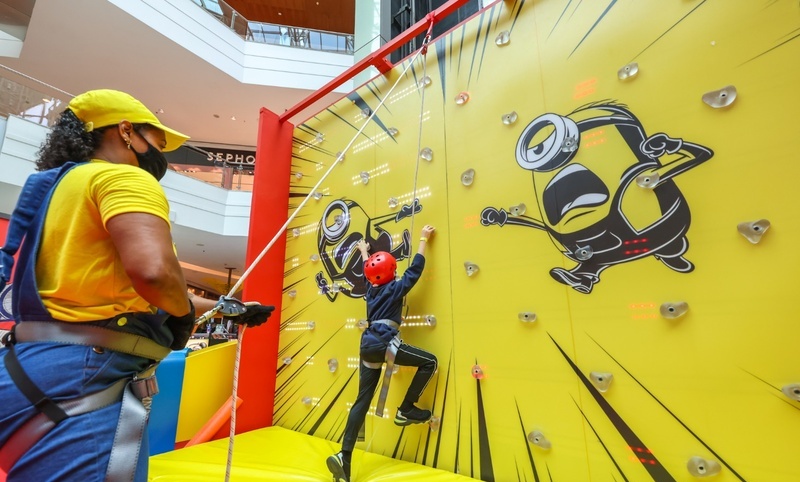 Minions são atração das férias no Salvador Shopping