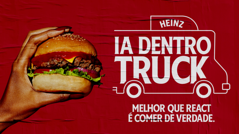 Heinz transforma reacts de Casimiro em cardápio do ‘Ia Dentro Truck’