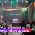 Apple Produções ganha como fornecedor de estudios e técnica no Prêmio Live 2022