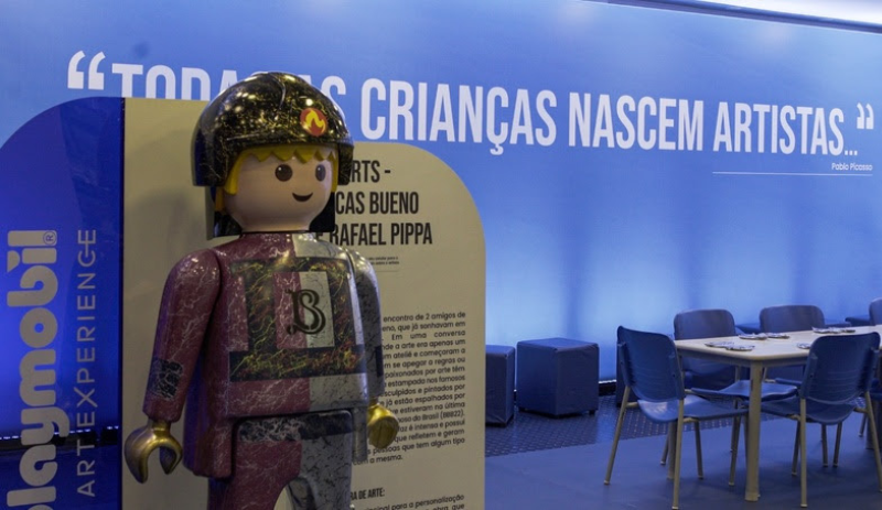 Shopping Pátio Higienópolis recebe a 'Playmobil Art Experience'