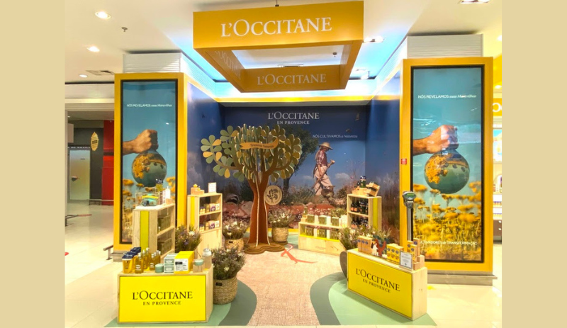 L’Occitane en Provence tem pop-up store no Aeroporto de Guarulhos