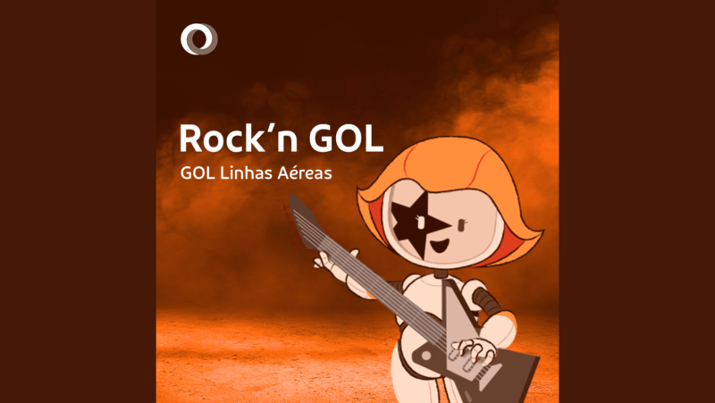 GOL fez ação especial para comemorar o Dia Mundial do Rock