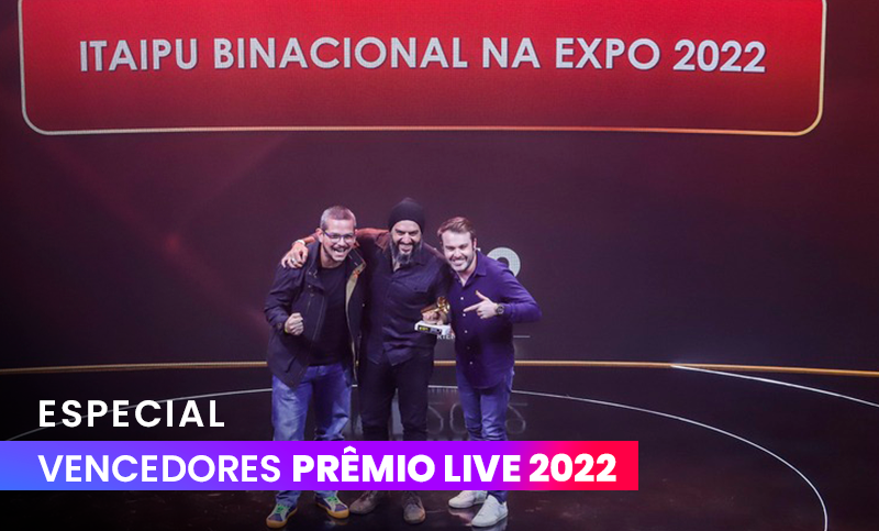 EAÍ!? vence 2 categorias do Prêmio Live