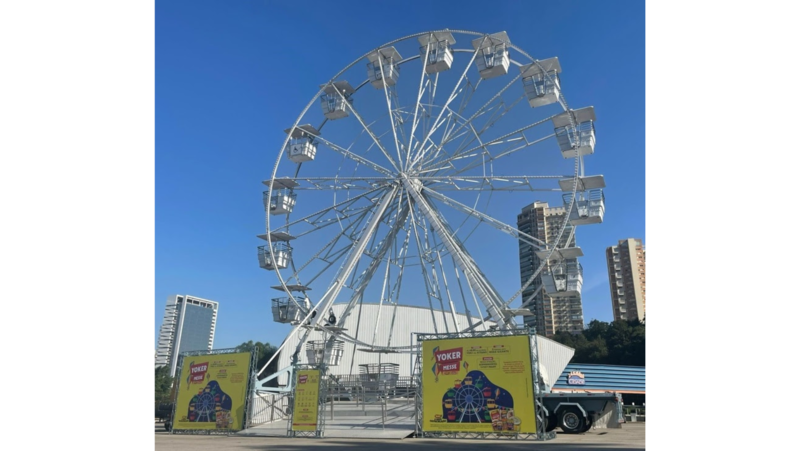 Pão de Açúcar e Yoki levam roda-gigante para ‘YokerMesse’