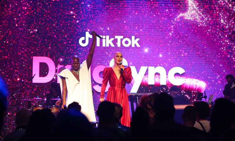 TikTok Drag Sync teve final exibida em live