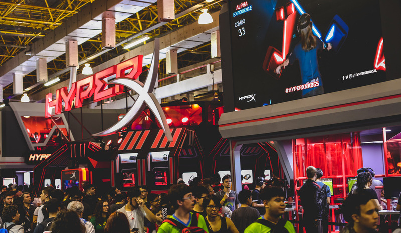 HyperX e Furia levarão estande com atrações à Brasil Game Show