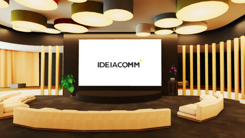 Ideiacomm cria escritório em universo virtual 3D