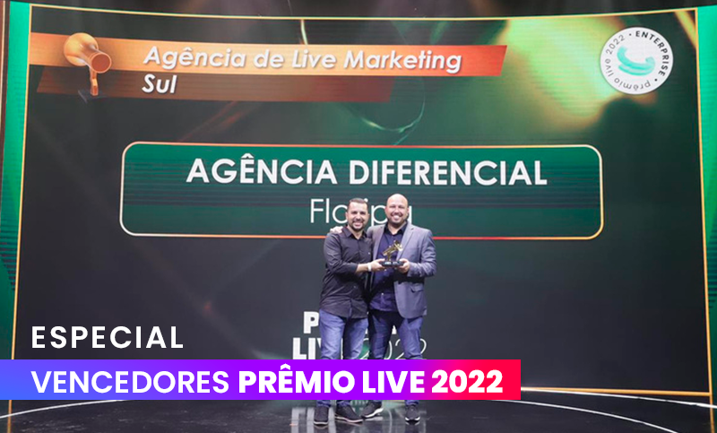 Diferencial é melhor agência de live marketing do Sul no Prêmio Live