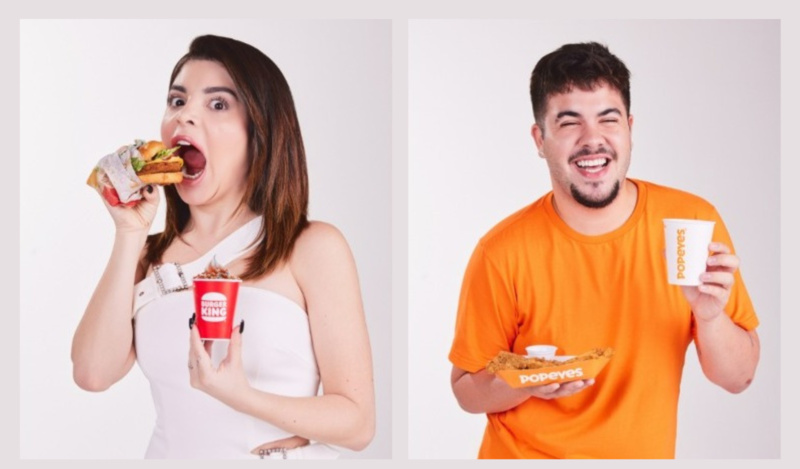 Burger King e Popeyes comemoram Semana da Amizade