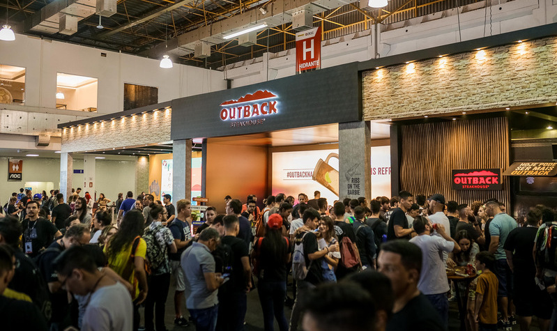 Outback patrocinará competições da Brasil Game Show