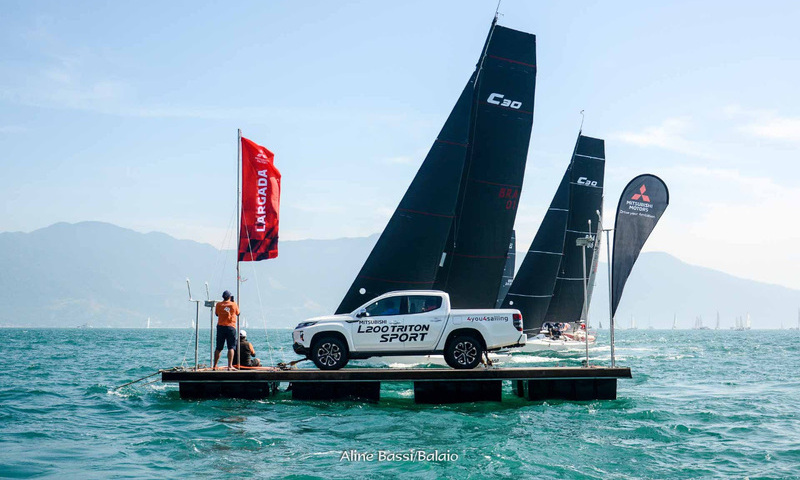 Mitsubishi L200 Triton Sport invadiu Semana de Vela de Ilhabela