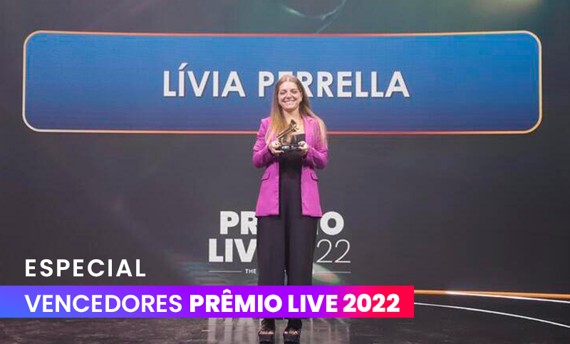 Lívia Perrella é diretora artística do ano no Prêmio Live 2022