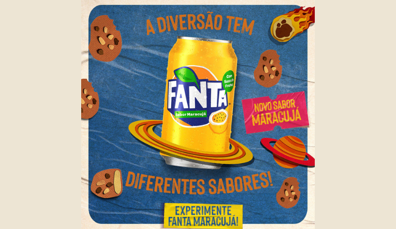 Fanta maracujá volta ao Brasil