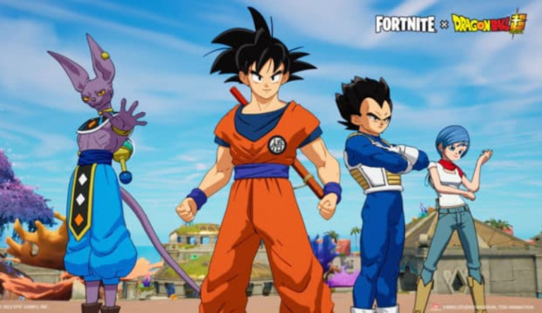 Fortnite lança crossover com Dragon Ball Super