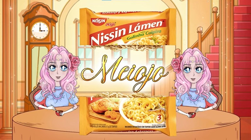 Nissin mostra forma de comer miojo conforme o tamanho da fome