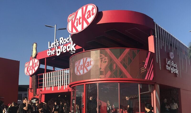 KitKat oferece ativações e brindes no Rock in Rio