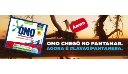 OMO invade Pantanal e lança nova embalagem em 'pantanês'
