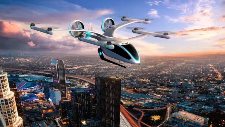 Carros voadores da Embraer serão testados em Chicago