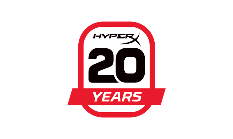 Gamers ganharão presente em aniversário de 20 anos da HyperX