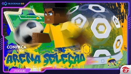 CBF e Garena lançam jogo imersivo da seleção brasileira