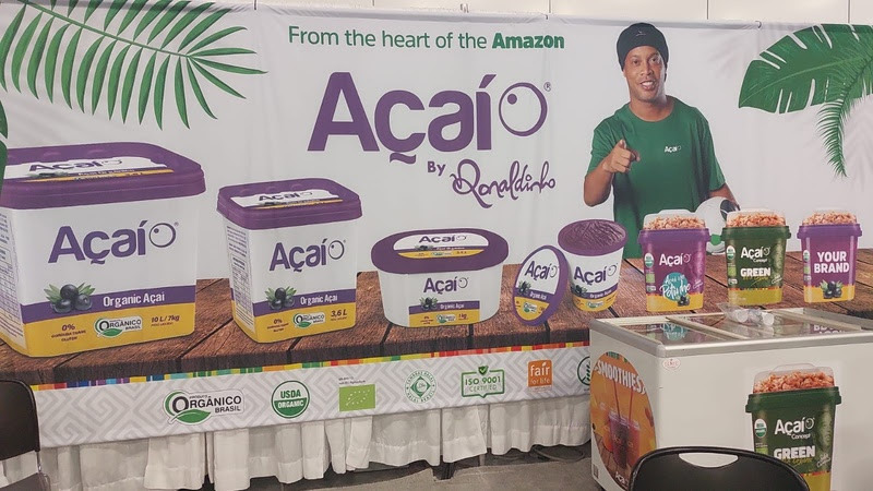 Ronaldinho Gaúcho lança marca internacional de açaí