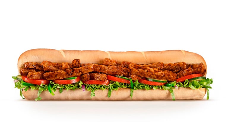Subway cria versão vegana do seu famoso Frango com Teriyaki