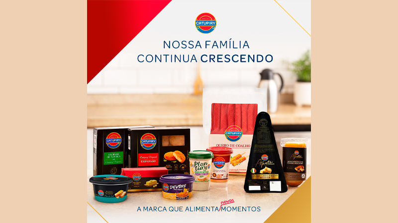 Catupiry aposta em inovação em seus novos produtos