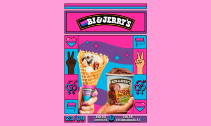 Ben&Jerry's muda nome para dar visibilidade aos bissexuais