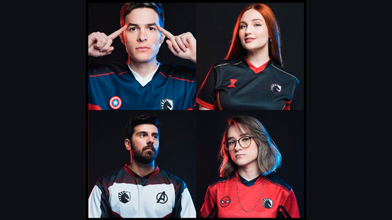 Team Liquid e Marvel se unem em coleção inédita de roupas