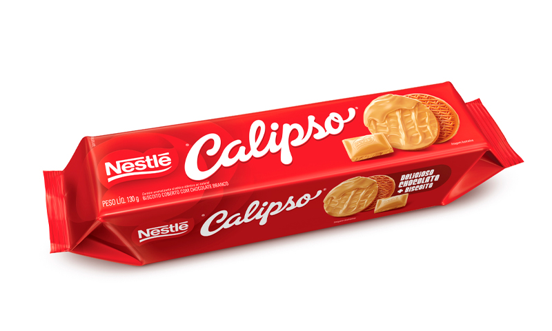 Calipso Chocolate Branco é o novo biscoito da Nestlé